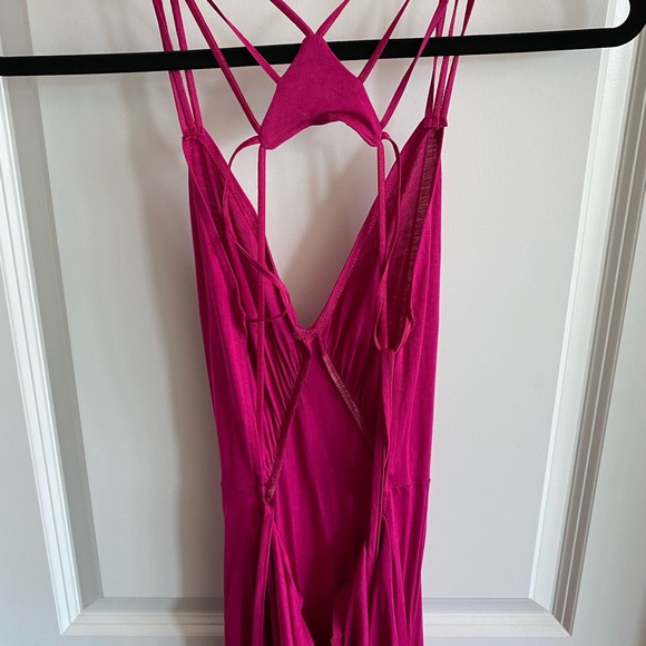 ASOS pink maxi dress - US size 8 - Picture 3 of 4